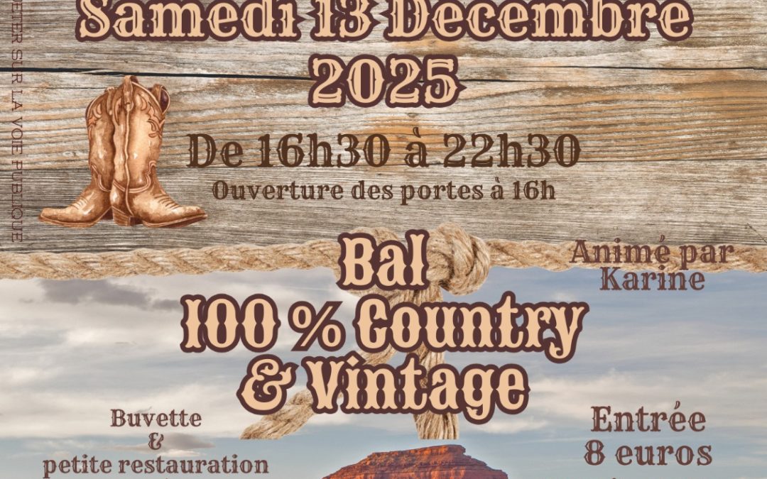 Bal 100% Country et Vintage